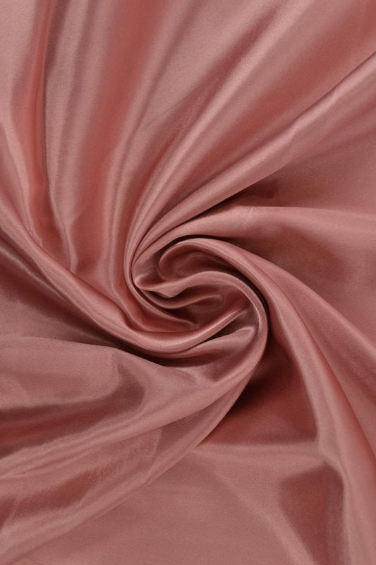VINTAGE ROSA SATIN TYG – LÄTT & GLANSIGT