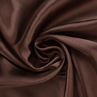 BRUN SATIN TYG