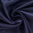 NAVY SATIN TYG