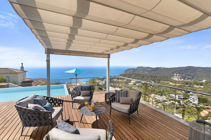 BEIGE VATTENTÄTT KAPELLVÄV OCH MARKISVÄV NAUTIC