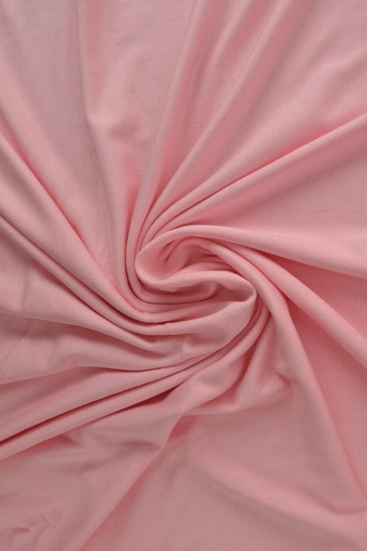 VINTAGE ROSA VISKOSJERSEY – MJUK, ANDNINGSBAR & ELASTISK