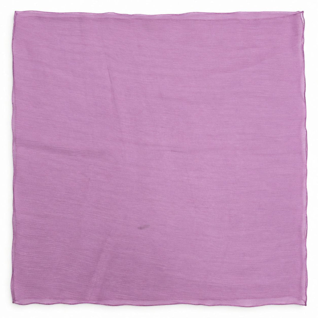 DAMMIG ROSA / MÖRK LAVENDEL SIDENCHIFFONG – 2. SORTERING