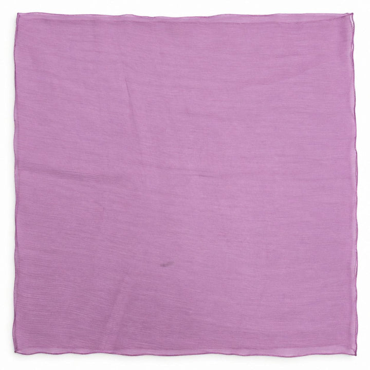 DAMMIG ROSA / MÖRK LAVENDEL SIDENCHIFFONG – 2. SORTERING
