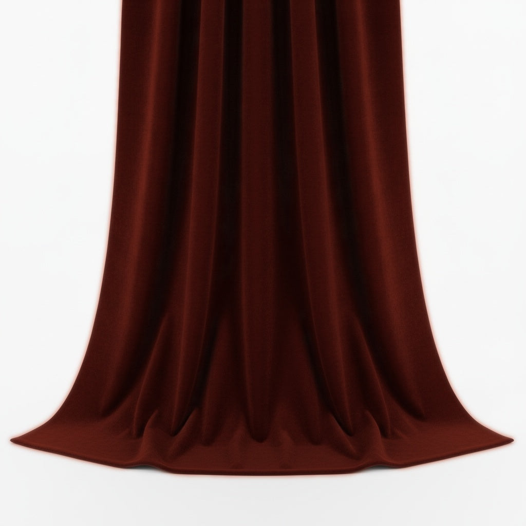 BORDEAUX MICRO VELOUR TYG (bild 2 av 3)