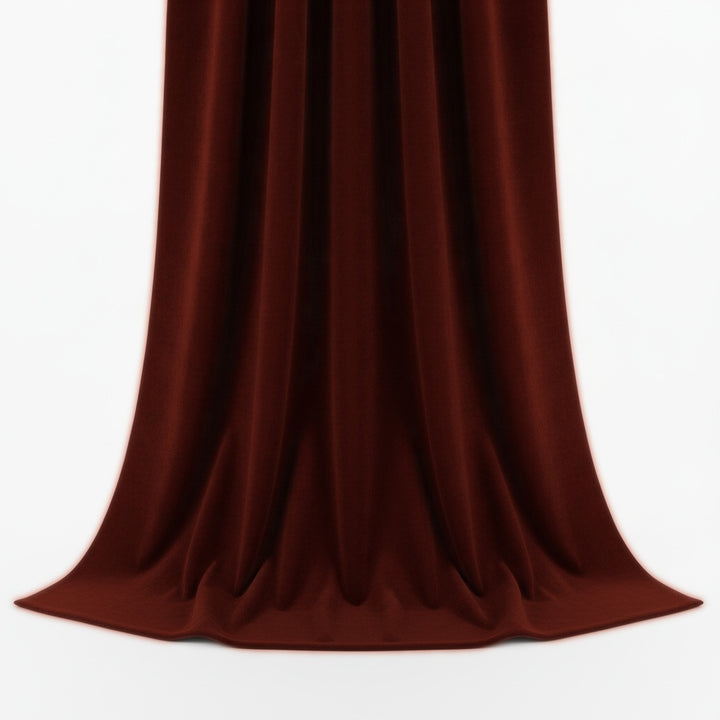 BORDEAUX MICRO VELOUR TYG (bild 2 av 3)
