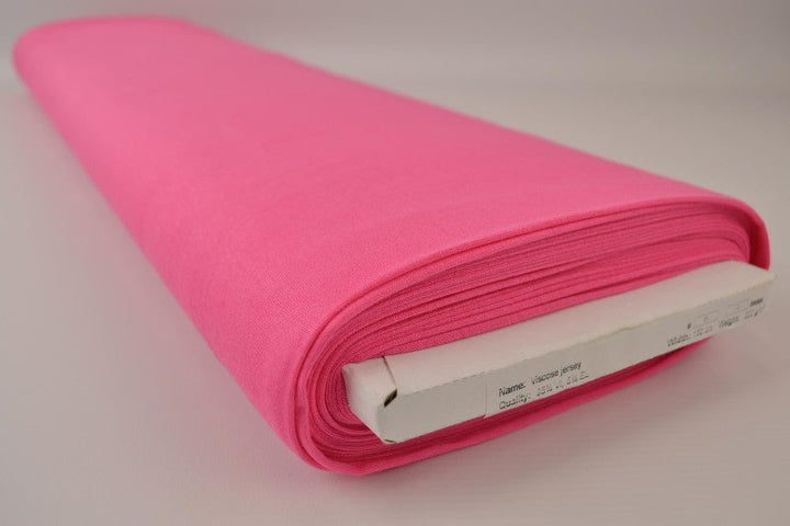 FUCHSIA VISKOSJERSEY – MJUK, ANDNINGSBAR & ELASTISK