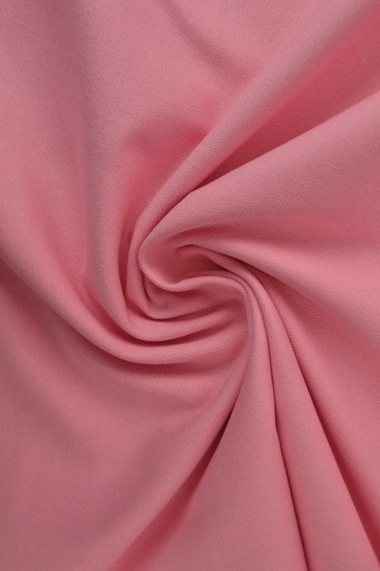 LYSERØD BOMULDSCANVAS – TÆTVÆVET 350 g/m², OEKO-TEX nærbillede