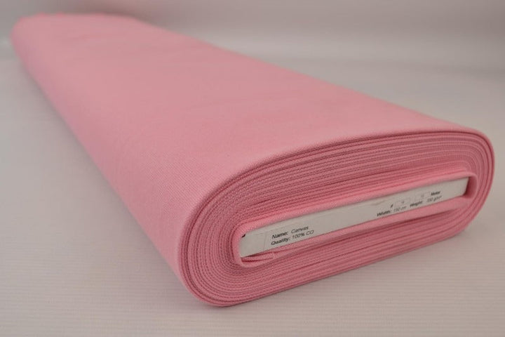 LYSERØD BOMULDSCANVAS – TÆTVÆVET 350 g/m², OEKO-TEX produkt