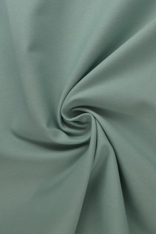 GAMMELGRØN BOMULDSCANVAS – TÆTVÆVET 350 g/m², OEKO-TEX nærbillede