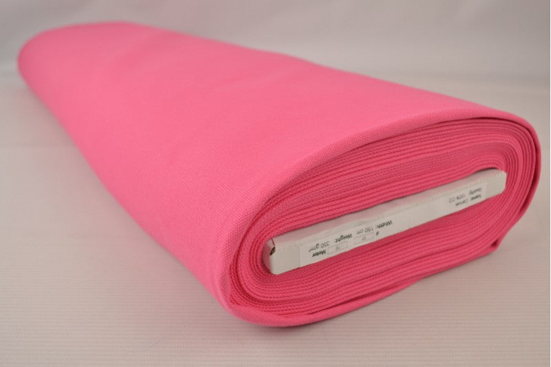 PINK BOMULLSCANVAS – TÄTT VÄVD 350 g/m², OEKO-TEX