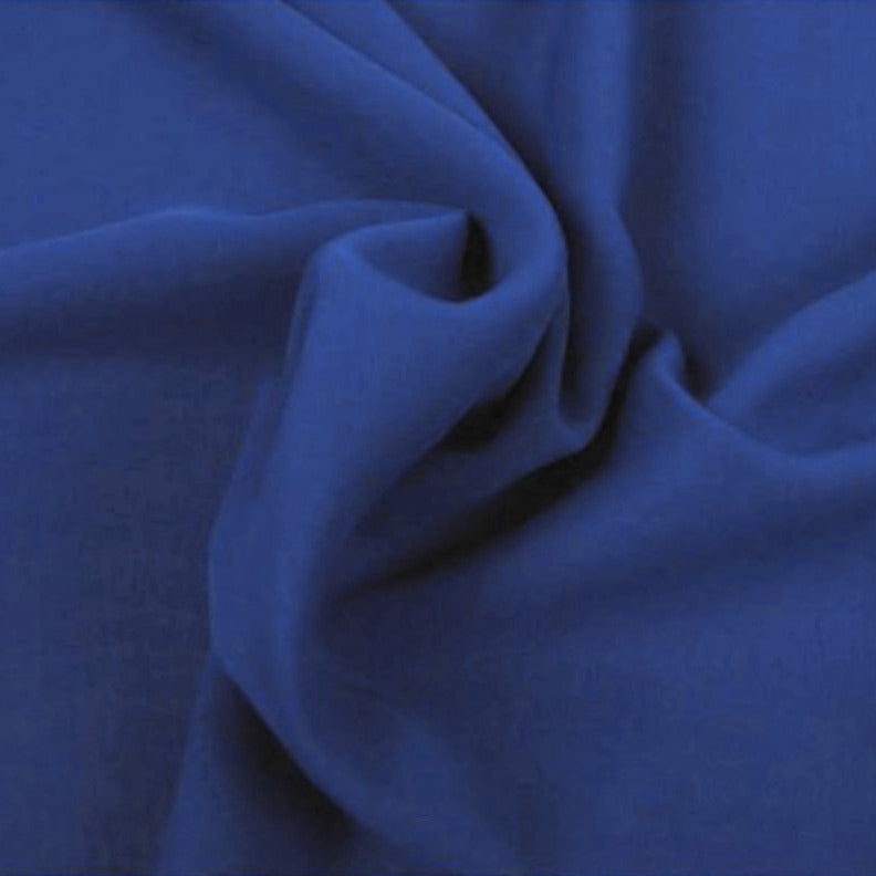 MÖRK BLÅ CHIFFONG – LÄTT, TRANSPARENT & MED VACKERT FALL