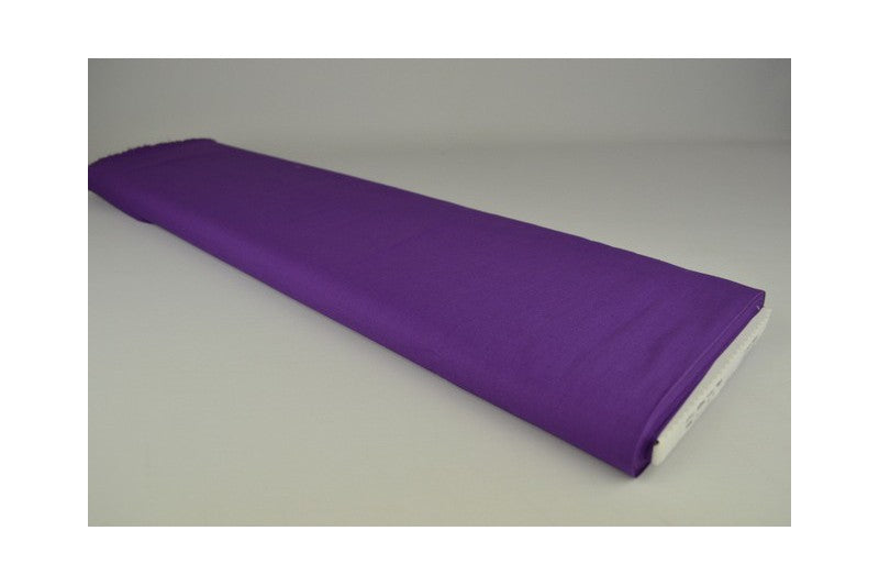 MÖRK LILA BOMULLSPOPLIN