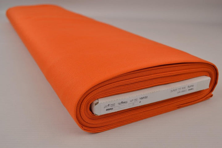 ORANGE BOMULLSTWILL – KRAFTIGT OCH FORMSTABILT TYG