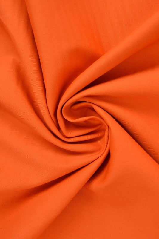 ORANGE BOMULLSTWILL – KRAFTIGT OCH FORMSTABILT TYG
