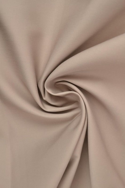 TAUPE BOMULLSTWILL – KRAFTIGT OCH FORMSTABILT TYG