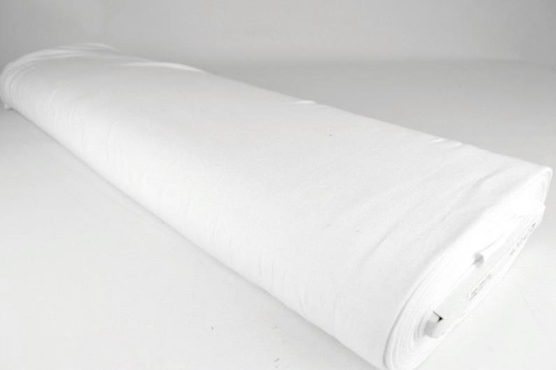 VIT BOMULLSJERSEY – NATURLIG, ANDNINGSBAR & STRETCHIG