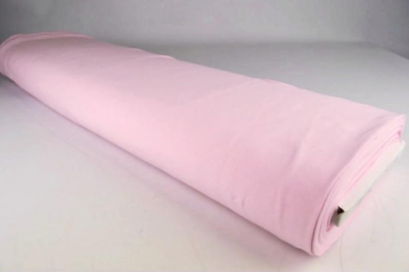 LJUSROSA BOMULLSJERSEY – NATURLIG, ANDNINGSBAR & STRETCHIG