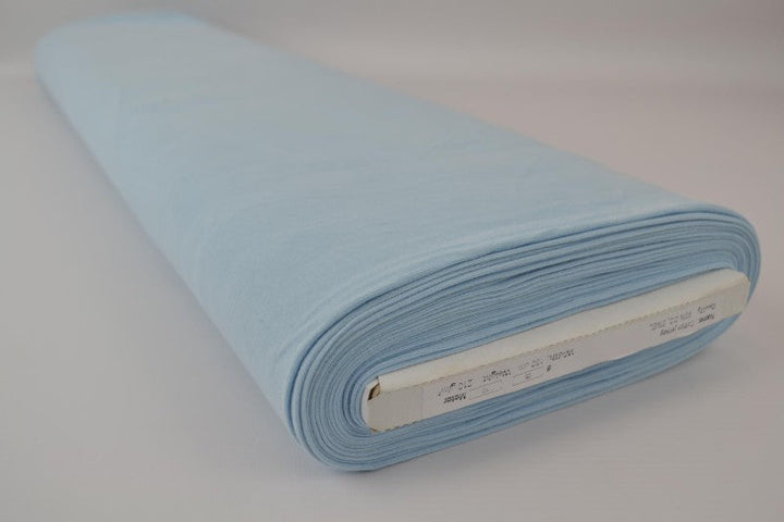 BABYBLÅ BOMULLSJERSEY – NATURLIG, ANDNINGSBAR & STRETCHIG