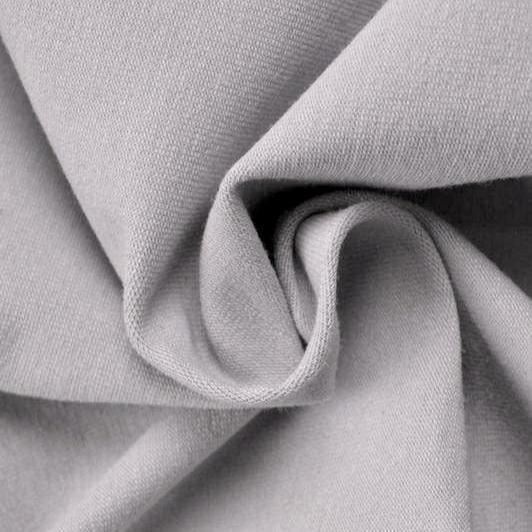 SILVERGRÅ BOMULLSJERSEY