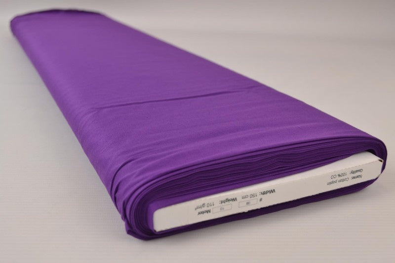 Bomuldspoplin WT 08 - Rulle/perspektiv