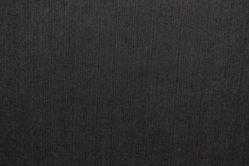 MÖRKGRÅ OTVÄTTAT DENIM MED STRETCH – 370 G/M²