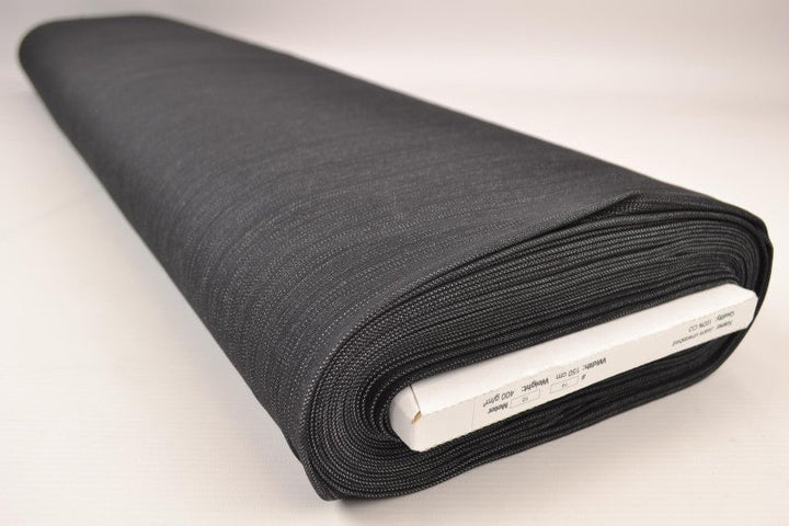 ANTRACIT OTVÄTTAT DENIM MED STRETCH – 370 G/M²