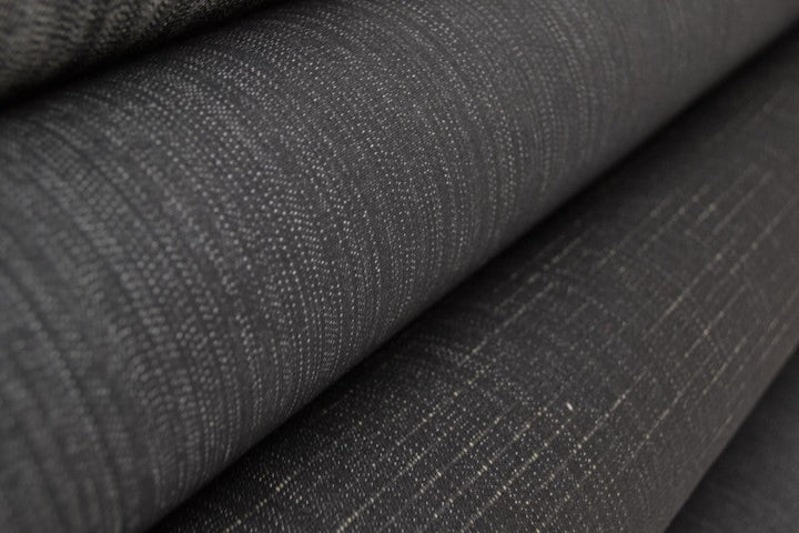 MELLANGRÅ OTVÄTTAT DENIM MED STRETCH – 300 G/M²