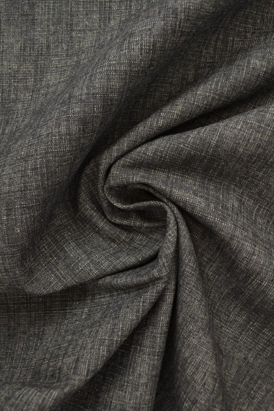 MELLANGRÅ OTVÄTTAT DENIM MED STRETCH – 300 G/M²