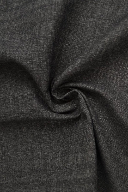 KOKSGRÅ OTVÄTTAT DENIM MED STRETCH – 300 G/M²