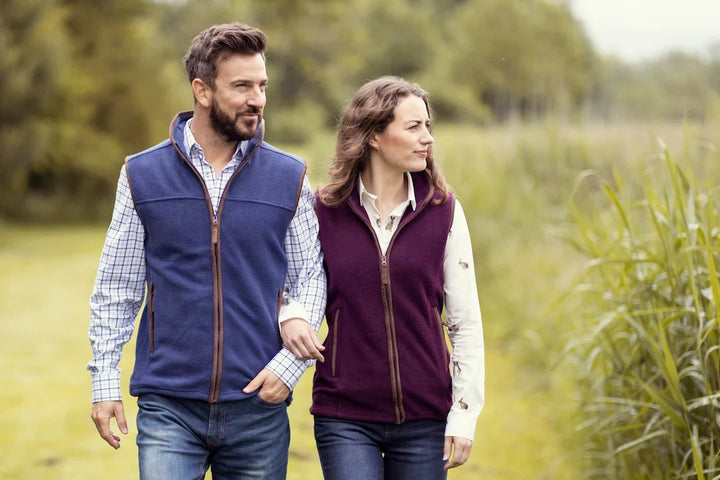MÖRKBLÅ POLAR FLEECE – ANTI-PILLING, VARM & LÄTT
