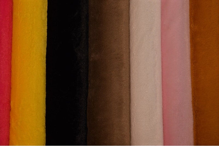 MÖRKGRÖN MJUK PLYSCH – 10 MM LUGG & TVÄRSGÅENDE STRETCH