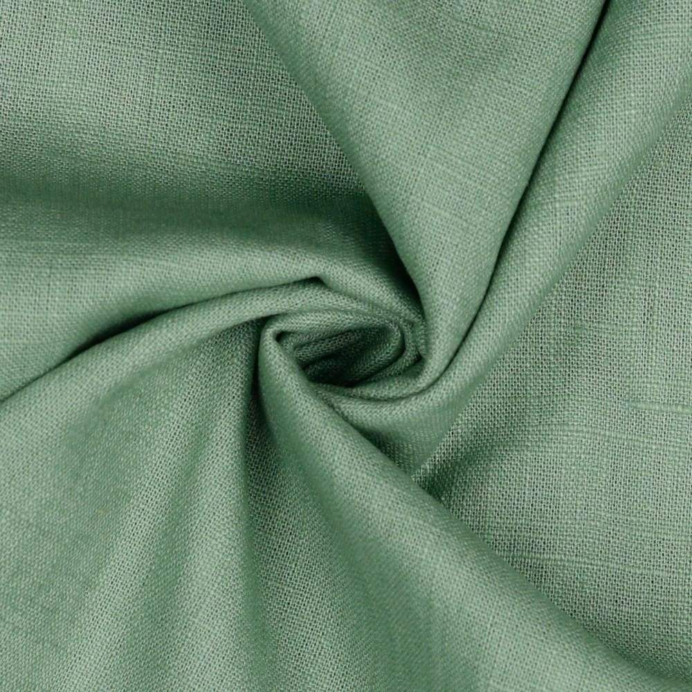 G&M 100% VASKET HØR VINTAGE GRØN