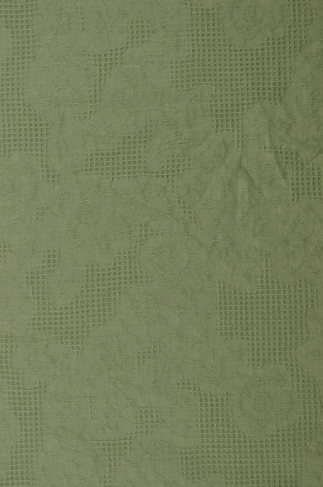 G&M Bomulds jacquard VINTAGE GRØN BOMULDS JACQUARD