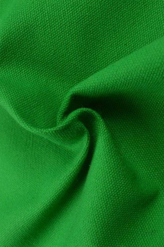 GRÖN BOMULLSCANVAS – TÄTT VÄVD 350 g/m², OEKO-TEX