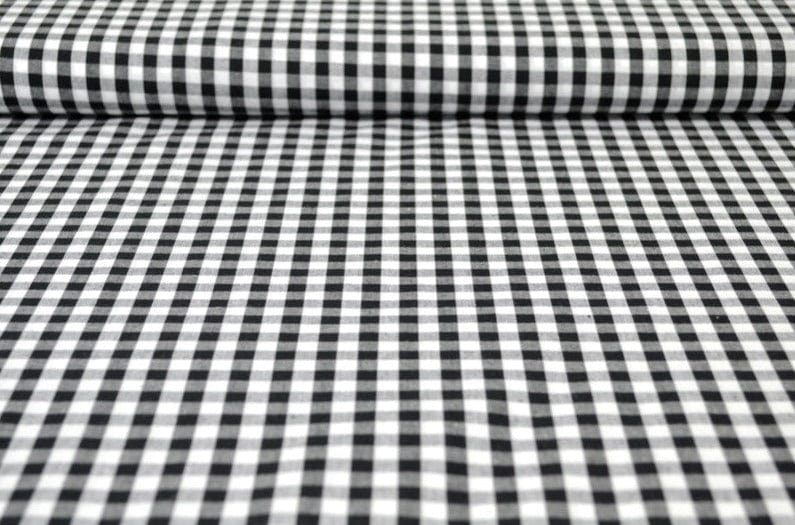 G&M Cotton Gingham Check 6,5 mm 6,5 MM TERNET GINGHAM SORT