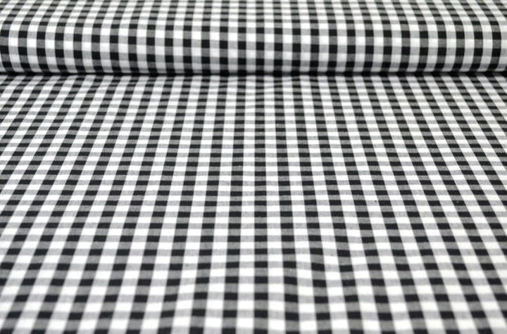 G&M Cotton Gingham Check 6,5 mm 6,5 MM TERNET GINGHAM SORT