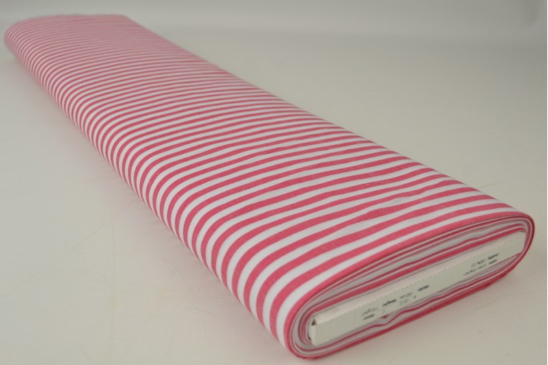 PINK GINGHAM RANDIGT BOMULLSTYG 6,5 MM GINGHAM RUTOR – OEKO-TEX BOMULL, LÄTT & ANDNINGSBART