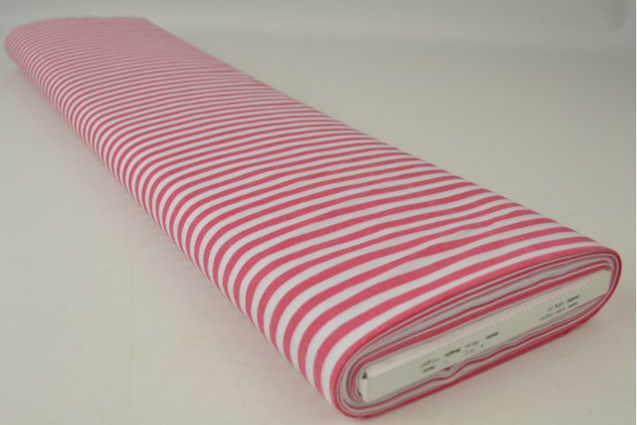 PINK GINGHAM RANDIGT BOMULLSTYG 6,5 MM GINGHAM RUTOR – OEKO-TEX BOMULL, LÄTT & ANDNINGSBART
