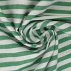 GRÖN GINGHAM RANDIGT BOMULLSTYG 6,5 MM GINGHAM RUTOR