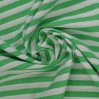 LJUSGRÖN GINGHAM RANDIGT BOMULLSTYG 6,5 MM GINGHAM RUTOR