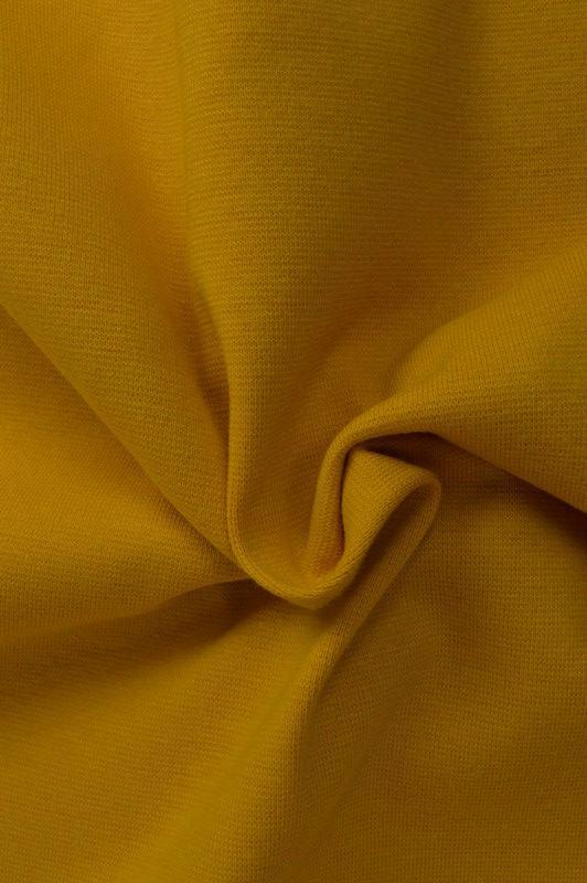 SENAPSGUL MUDDVÄV – BOMULLSMUDD MED STRETCH