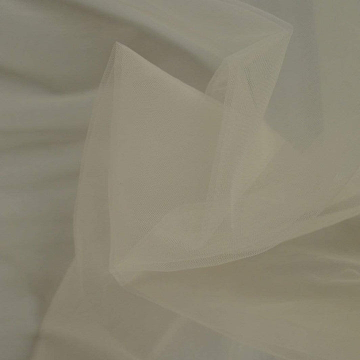 CHAMPAGNEFÄRGAD MJUKT TYLL MED STRETCH