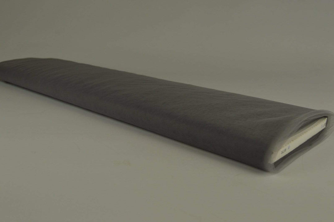 GRÅ MJUKT TYLL MED STRETCH