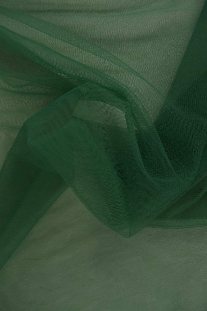 GRÖN MJUKT TYLL MED STRETCH