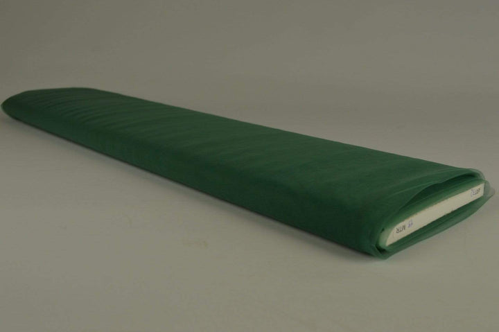 GRÖN MJUKT TYLL MED STRETCH