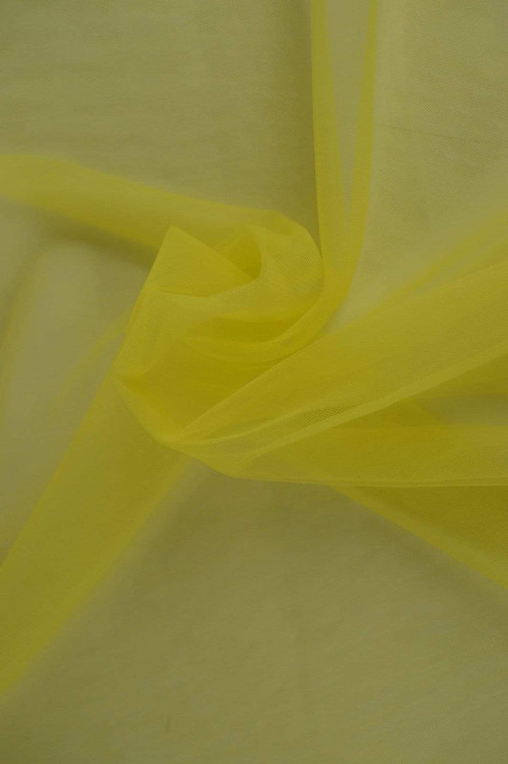 GUL MJUKT TYLL MED STRETCH