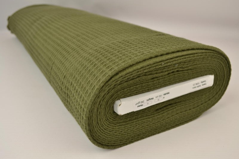 MOSGRÖN VÅFFEL PIQUÉ – ABSORBERANDE & SNABBTORKANDE