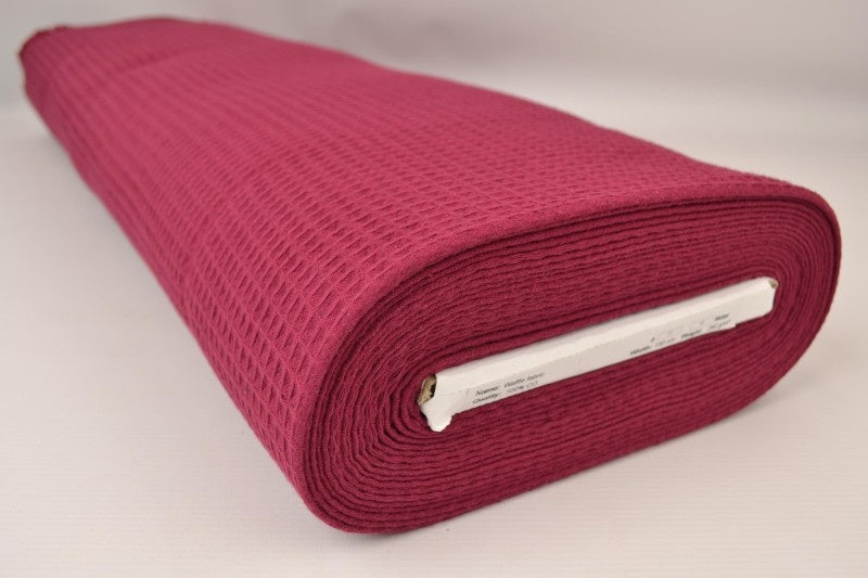 BORDEAUX VÅFFEL PIQUÉ – ABSORBERANDE & SNABBTORKANDE
