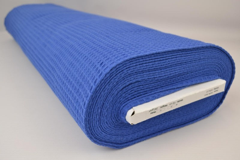 MÖRKBLÅ VÅFFEL PIQUÉ – ABSORBERANDE & SNABBTORKANDE