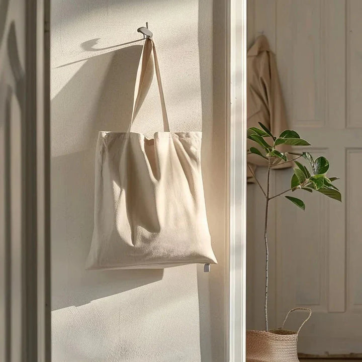 Bomuldscanvas til tote bag og accessories